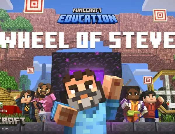 Minecraft Edu Drops Wild "Wheel of Steve" Game Mode