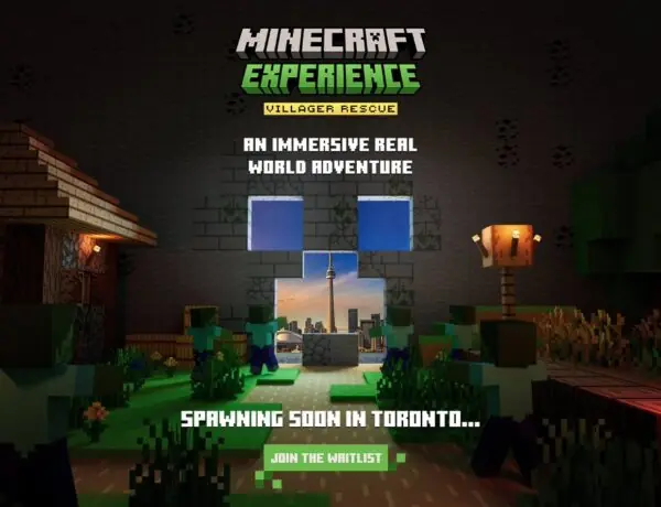 Minecraft Experience Villager Rescue Takes Over Toronto This Summer