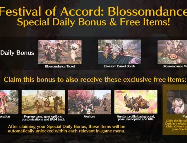 Monster Hunter Wilds Free Sakura Felyne Teddy Pendant Claim Method Changed