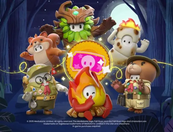 New Fall Guys Fame Pass Drops With Cozy Campfire Vibes