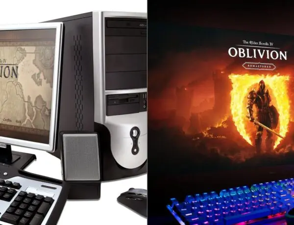 Oblivion First Boot vs Now: The Evolution of a Classic