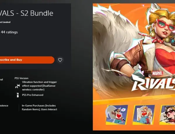 PlayStation Plus Subscribers Get Free Marvel Rivals Season 2 Bundle