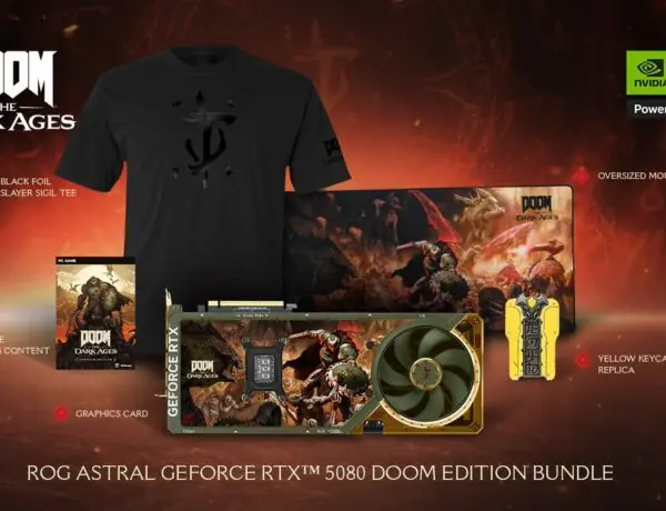 ROG Astral RTX 5080 DOOM Edition Bundle Brings Hell to Your PC