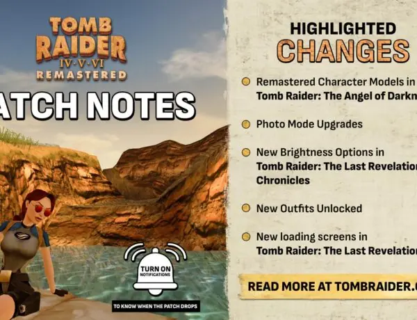 Tomb Raider Remastered Patch Drops Tomorrow With Big Upgrades