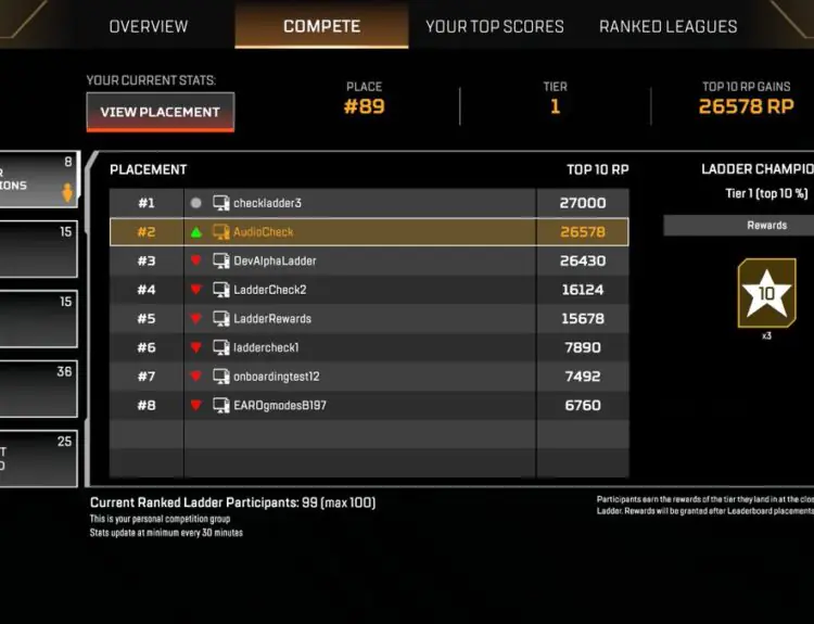 Apex Legends Ranked Ladders Spark Mixed Reactions From Players