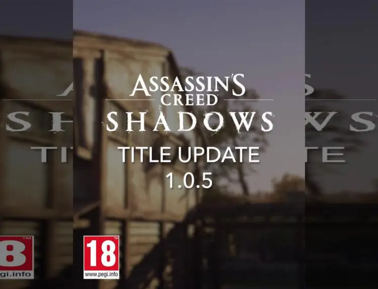 Assassin's Creed Shadows Update 1.0.5 Drops Tomorrow With Parkour Upgrades and More