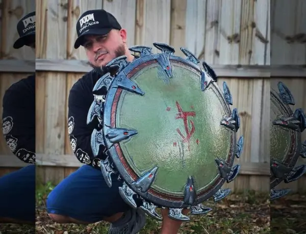 DOOM Fans Rejoice! 3D Printable Shield Saw From The Dark Ages Now Available