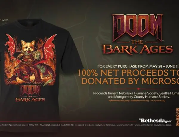 DOOM's Bark Ages T-Shirt Is Here And It Supports Animal Welfare