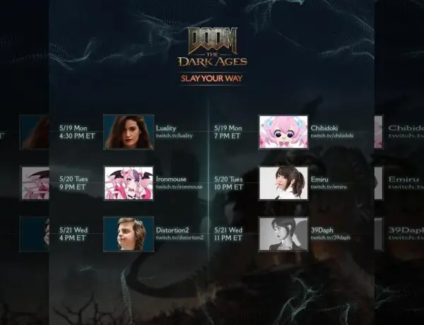 DOOM: The Dark Ages Creator Streams Kick Off With Mixed Reactions