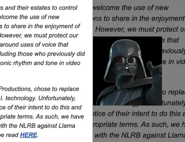 Epic Games in Hot Water Over AI Darth Vader Voice in Fortnite