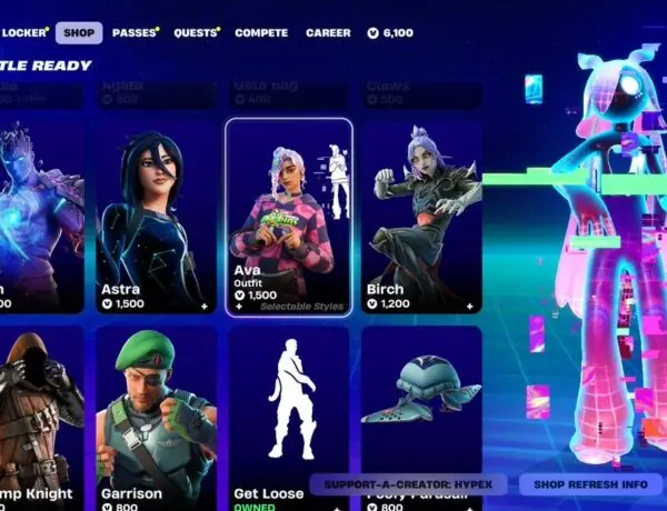 Fortnite Shop Update: Ava & Star Wars Skins Return After Long Wait