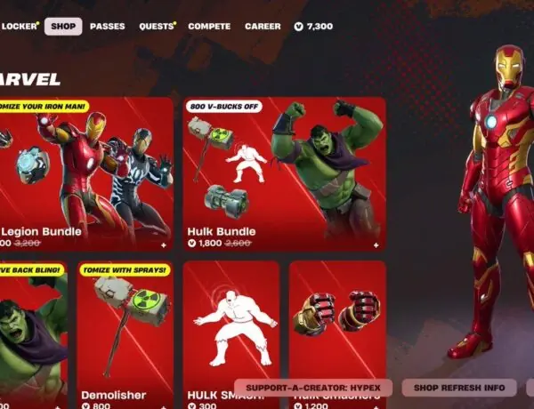 Fortnite Skips Star Wars Day But Drops 5 Marvel Skins Instead
