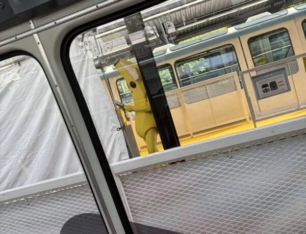 Fortnite Teases Something Wild with Peely in Metro Station