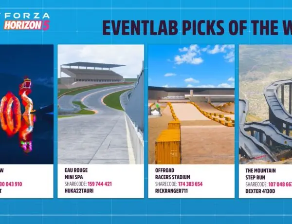 Forza Horizon 5's EventLab Lets You Build Wild Races and Share Them