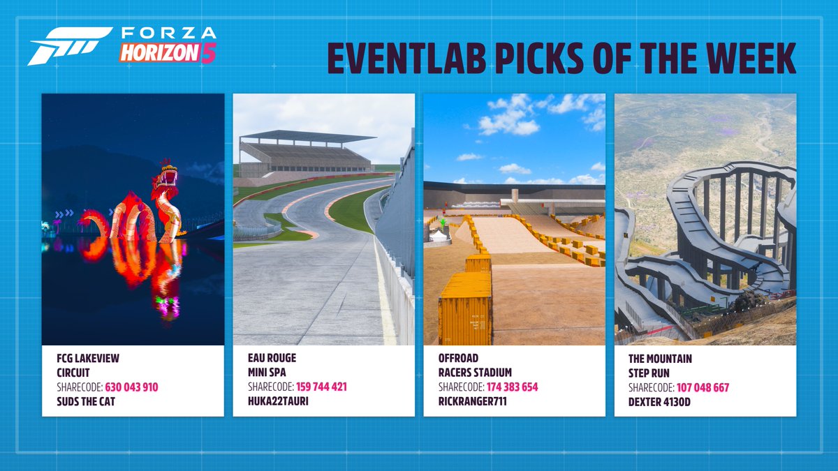 Forza Horizon 5’s EventLab Lets You Build Wild Races and Share Them ...
