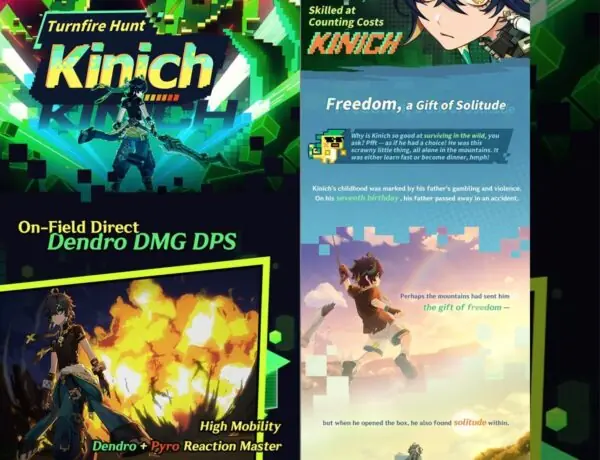 Genshin Impact Fans Go Wild Over Kinich's Backstory and Gameplay