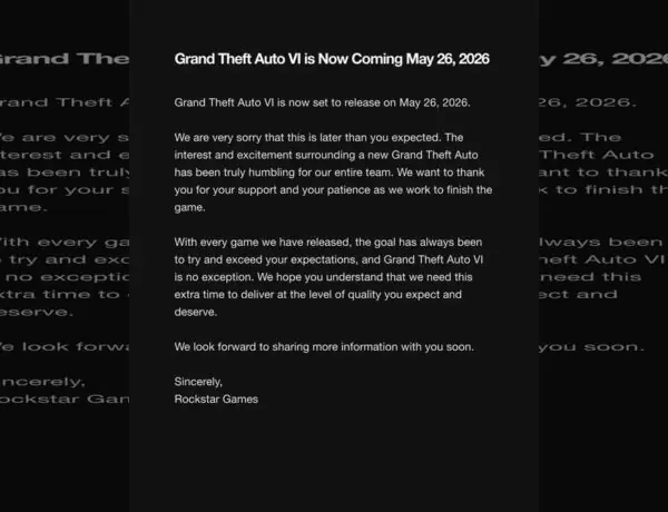 GTA VI Finally Gets a Release Date – May 26, 2026