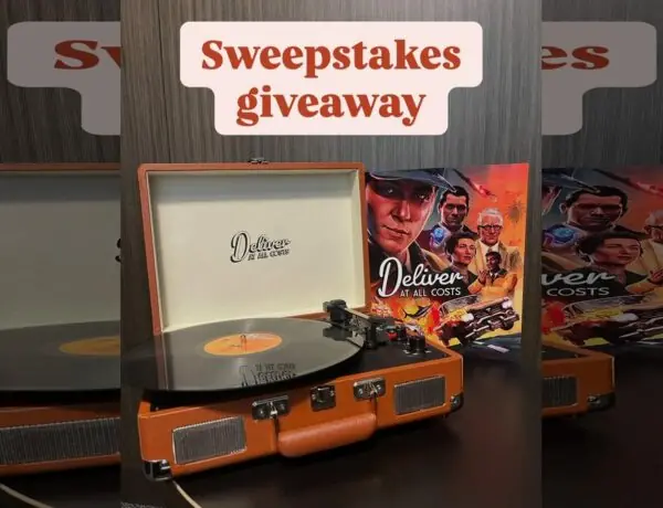 Konami's Deliver At All Costs Sweepstakes Offers a Rad Retro Record Player