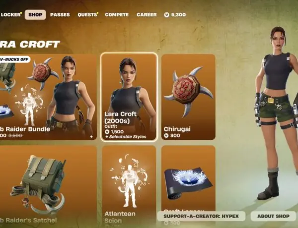 Lara Croft Makes Epic Return to Fortnite After 2 Months – Here's How to Get Her
