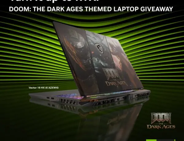 MSI and NVIDIA Team Up for Epic DOOM: The Dark Ages Laptop Giveaway