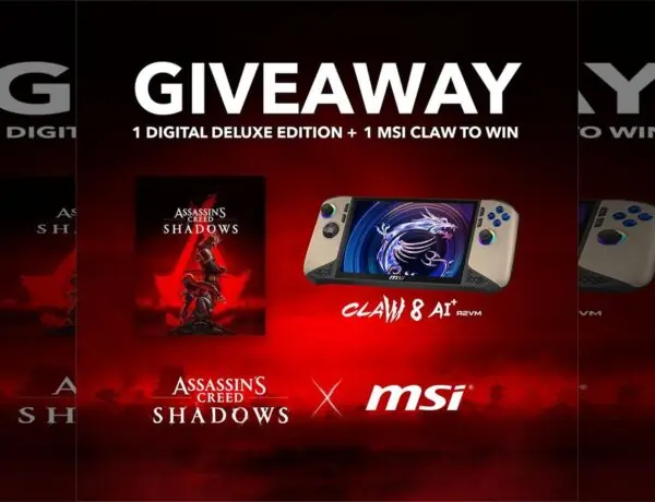 MSI's Epic Giveaway Lets You Win a Claw 8 AI+ and Assassin's Creed Shadows