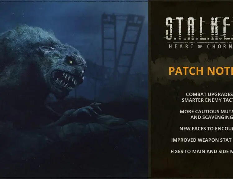 S.T.A.L.K.E.R. 2 Patch 1.4 Drops With Harder Gunfights, Mutant Buffs, and More