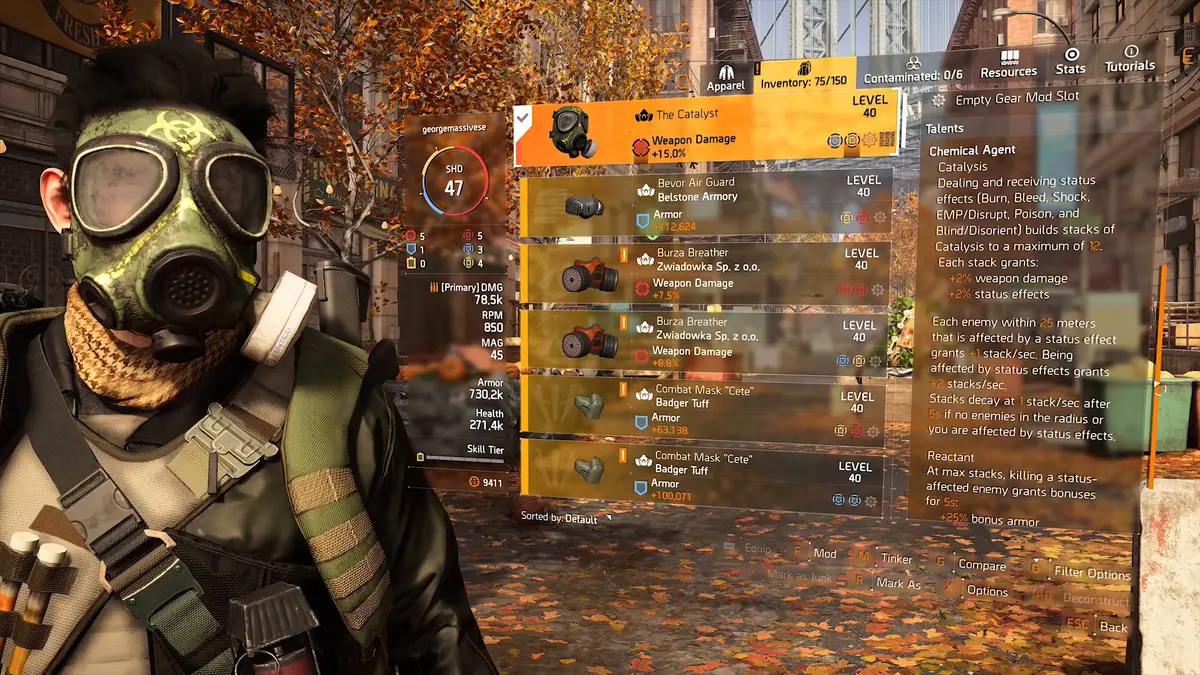 The Division 2's Catalyst Exotic shreds Cleaners' purple flames but players rage over server lag