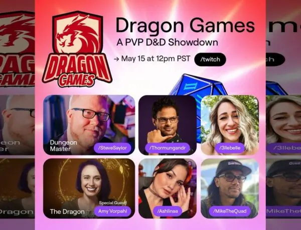 Twitch's Dragon Games Event Brings PvP Chaos for a Good Cause