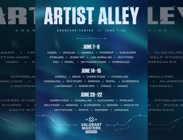 VALORANT Masters Toronto brings Artists Alley to celebrate local talent