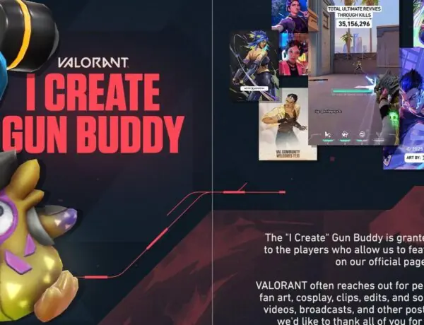 VALORANT's New 'I Create' Gun Buddy Rewards Player Creativity