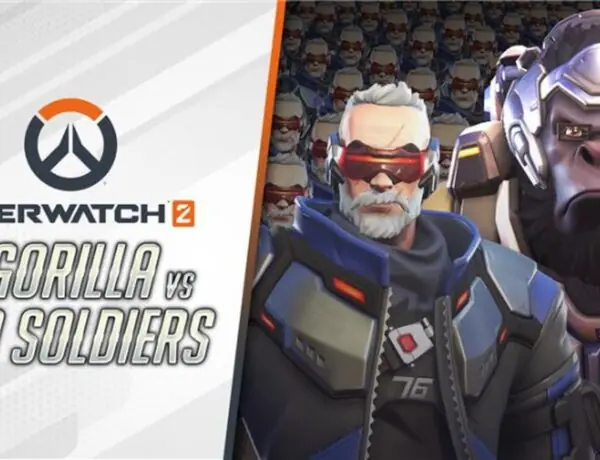 Winston vs Soldier 100 showdown is pure Overwatch chaos