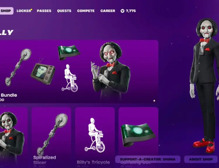 Billy Returns to Fortnite Shop and Gamers Are Losing It