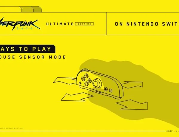 Cyberpunk 2077 on Switch Gets Wild Joy-Con Mouse Hack