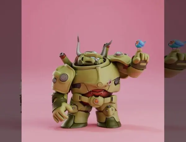 DOOM's Friend-Shaped Mech Art Sparks Fan Frenzy and PS5 Bug Complaints