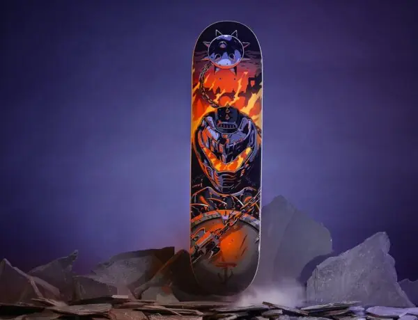 DOOM: The Dark Ages Skateboard Deck Drops for GeForce Summer Event