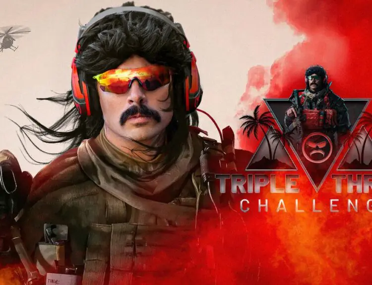 Dr Disrespect Drops Triple Threat Challenge in Epic Gaming Stream