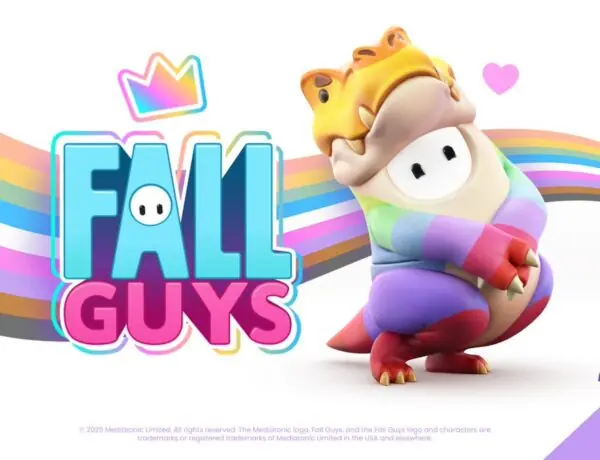 Fall Guys Celebrates Pride Month with Free Kaleidoscopic Rex Skin