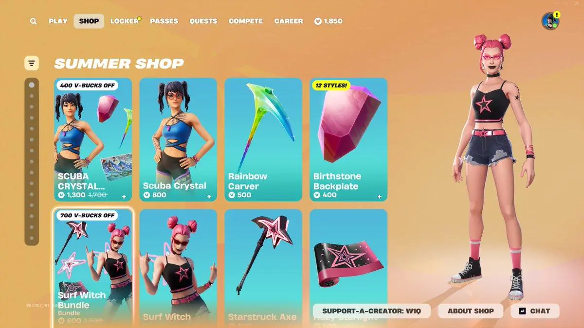 Fortnite's New Waltz & Promenade Skins Drop Alongside Summer Shop Updates