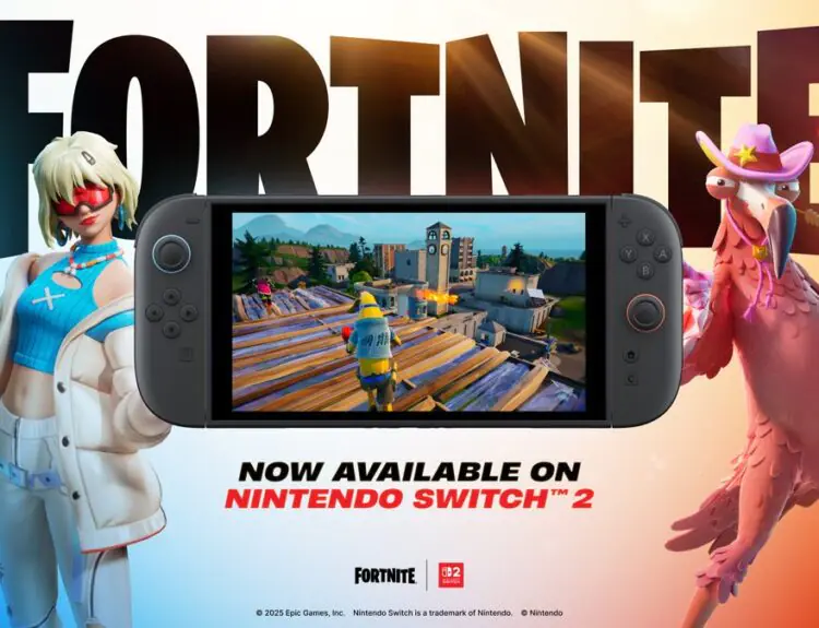 Fortnite Supercharged for Nintendo Switch 2 Launch with 60 FPS Upgrade