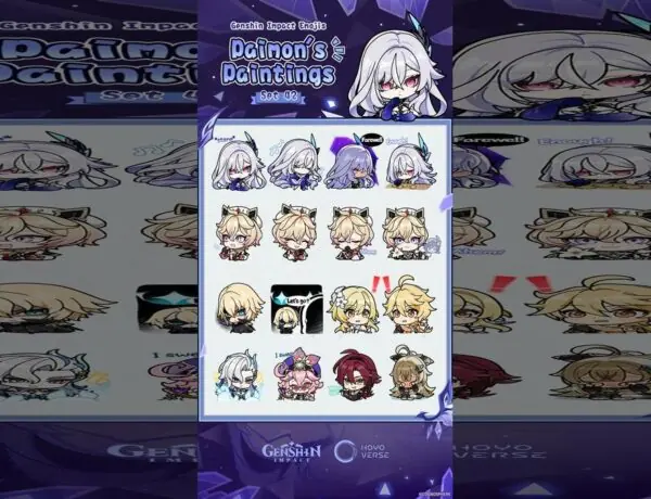 Genshin Impact drops adorable new emojis and players are losing it