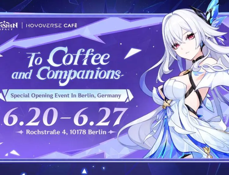 Genshin Impact's HoYoverse Cafe Event Brews Up Excitement in Europe