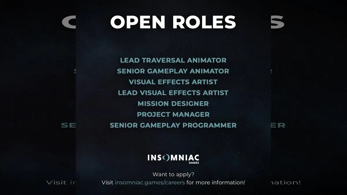 Insomniac Games Hiring Spree Sparks Fan Theories and Controversy