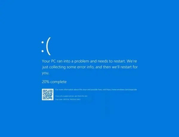 Microsoft Kills Off the Iconic Blue Screen of Death After 40 Years