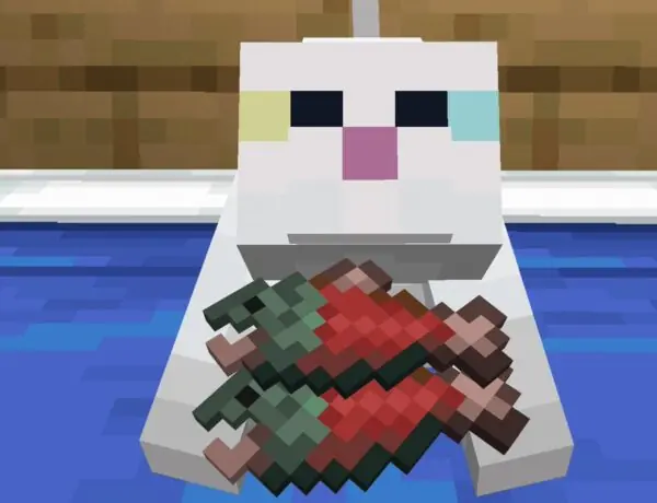 Minecraft Players React to a Greedy Cat Taking All the Fish