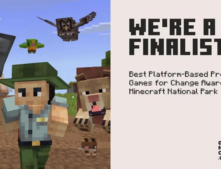 Minecraft's National Park World Nominated for Games for Change Award