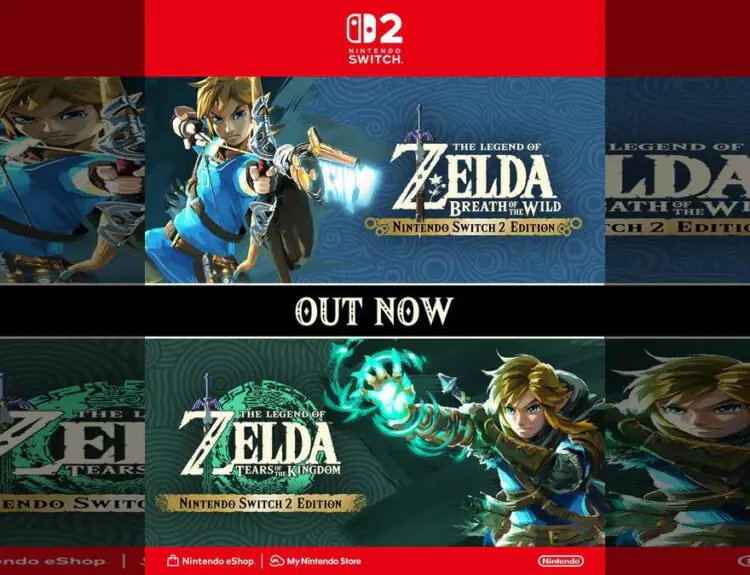 Nintendo Switch 2 Editions of Zelda Breath of the Wild and Tears of the Kingdom Spark Mixed Reactions