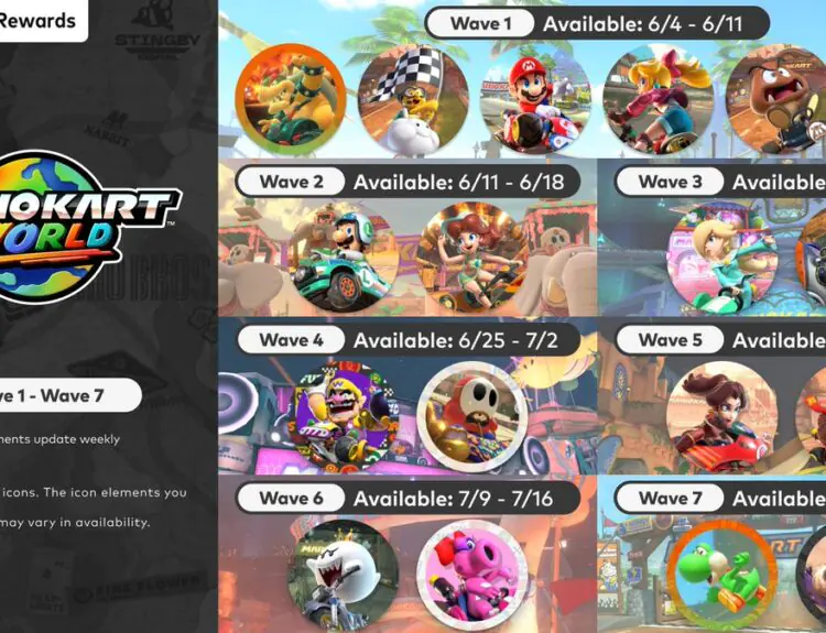 Nintendo Switch Players Can Now Grab Custom Mario Kart Icons With Platinum Points