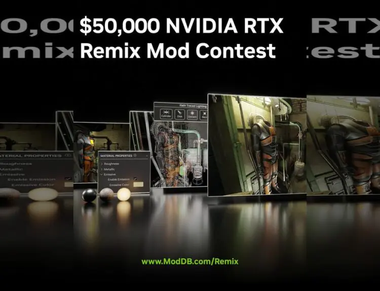 Nvidia's $50K RTX Remix Mod Contest Sparks Creativity and Chaos