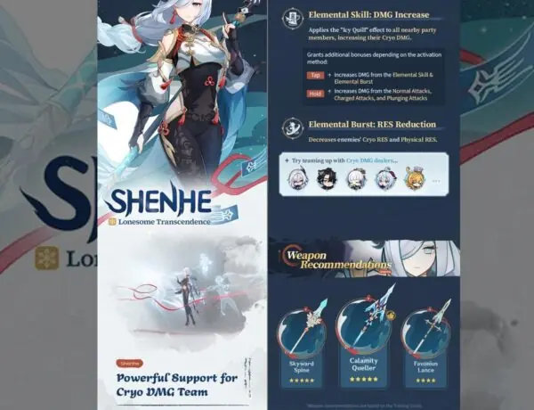 Shenhe's Mysterious Past and White Hair Origins Revealed in Genshin Impact