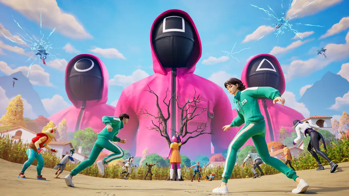 Squid Game Meets Fortnite in Epic New KeyArt Leak